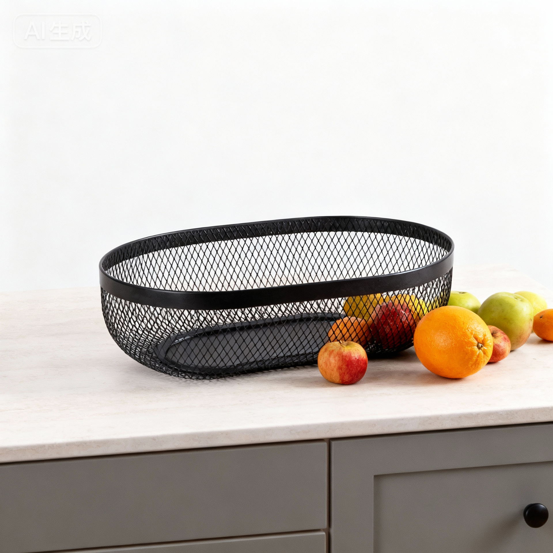 Cesta de Frutas de Hierro para Hogar