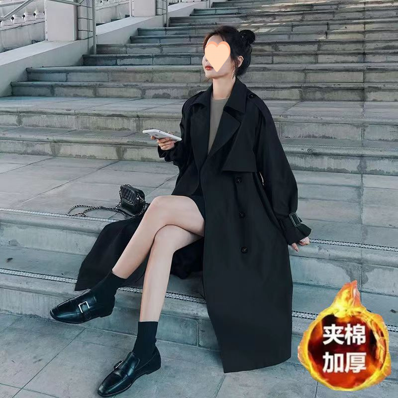 感风衣外套女中长款2025春秋新款韩系宽松小个子气质流行大衣|undefined