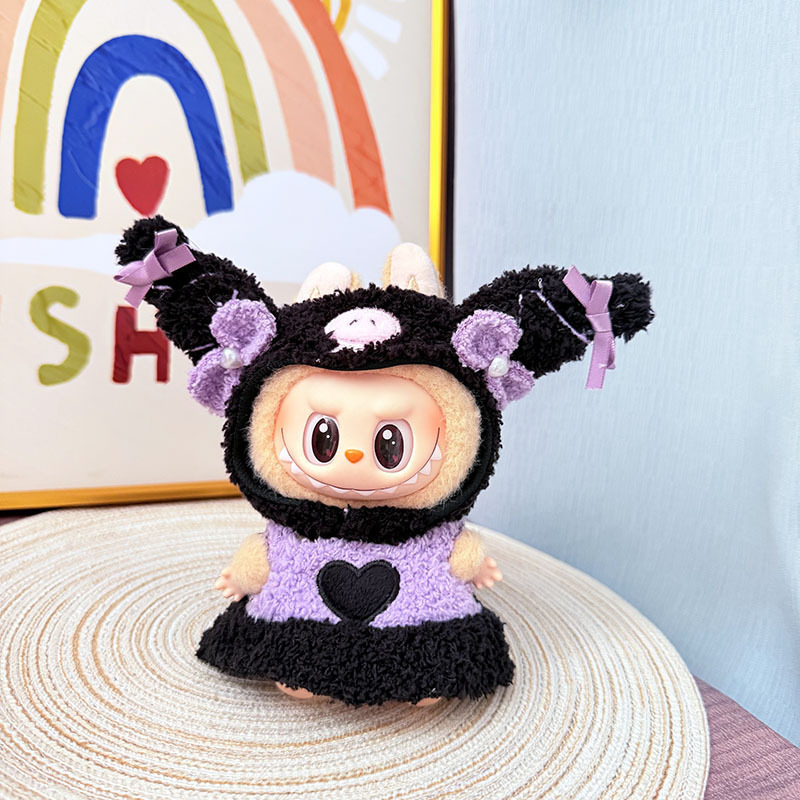 服のみ】第二世代ブラインドボックス ラブブ服 エポキシ樹脂製顔飾り ラブブ シットシットパーティーシリーズ ベビー服 可愛い|undefined