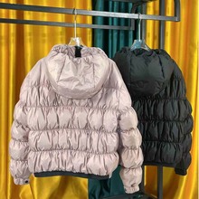 2024新款冬季M家毛毛虫高端厚羽绒服原单欧美代购同款蒙白鹅绒口