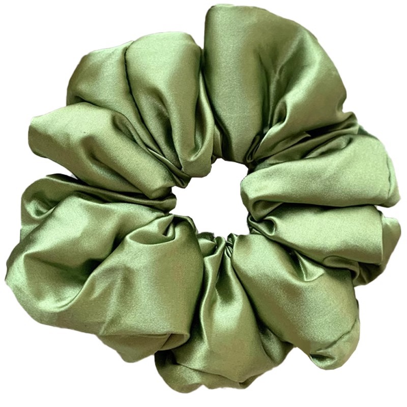 almohada de satén para dormir anillo de cabello red rojo 2025 nuevo anillo de cabello de intestino grueso cuerda de cabello para mujeres adultas bola de cabello adornos de cabello