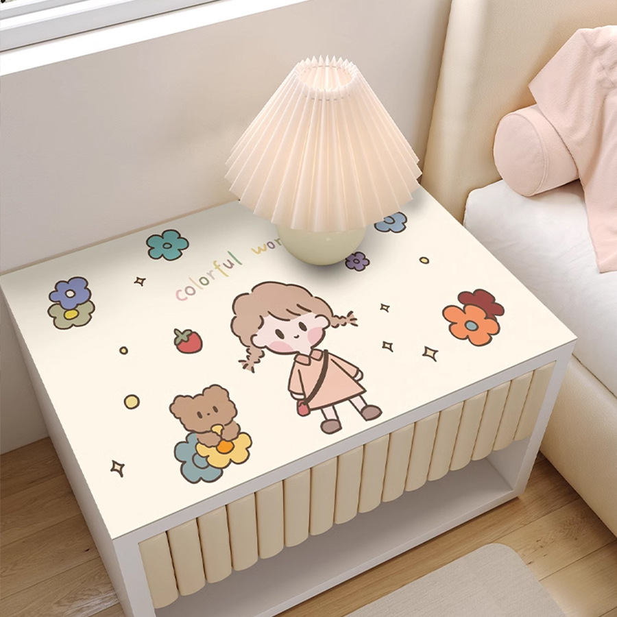 900 900 可爱女孩洗衣机防尘罩-主图3