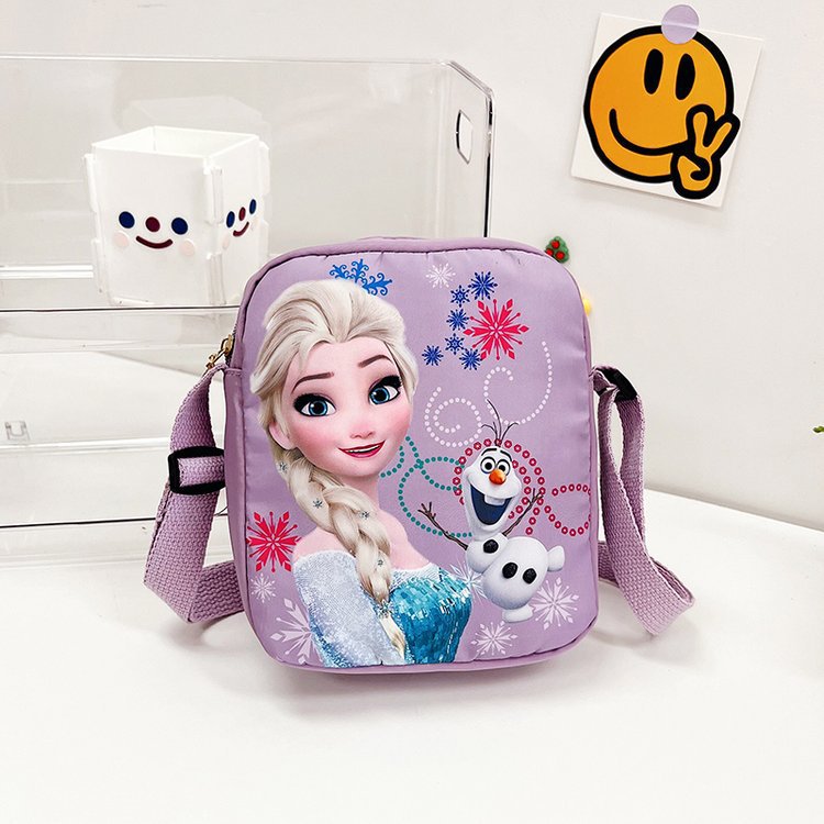 Frozen bolso para niños tesoro femenino lindo princesa bolso de mensajero Aisha regalo en vivo bolso de teléfono móvil de un solo hombro