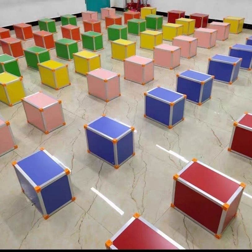 Multifunctional Music Stool, Music Classroom Stool, Primary and Secondary School Chorus Stool, Hexahedral Splicing Stool, Special for Eloquence Class