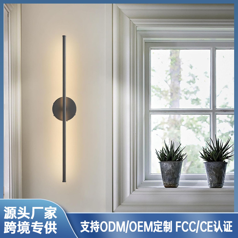 350 Rotating Bedroom Bedside Wall Lamp Minimalist Remote Control Touch Rechargeable Battery Powered Round Wall Mounted Lamp Wall Lamp