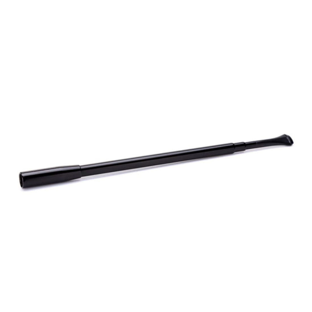 Pipa de cigarrillo retráctil negra