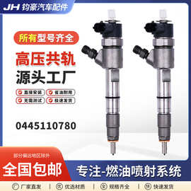 0445110780高压共轨柴油喷油器总成电喷油嘴适用玉柴4108发动机