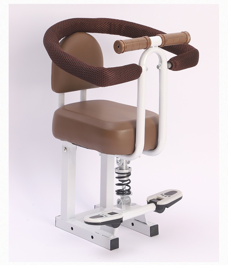 Electric Vehicle Child Seat, Front-Mounted Electric Vehicle Child Seat, Baby and Child Electric Scooter with Shock Absorption