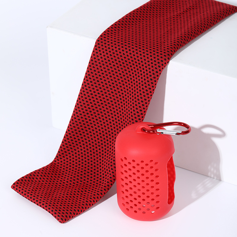 라운드 실리콘-레드