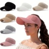 Casual Elastic Knitted Cap Breathable Women's Empty Top|ms