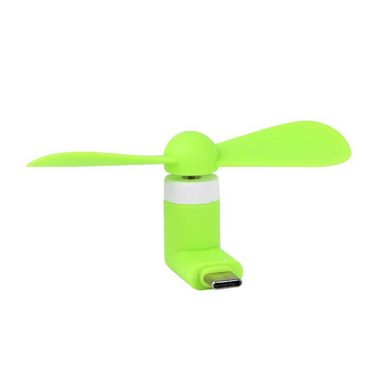 Ventas directas de fábrica mini ventilador de teléfono móvil tipo-c ventilador de teléfono móvil Huawei portátil al aire libre regalo de viaje al por mayor