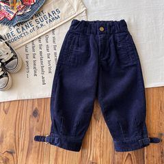 【スポット】日系中古DD子供服子供秋冬コーデュロイパンツレトロ古いズボン