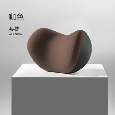 Memory Foam Headrest Waist Pillow Headrest - coffee-headrest