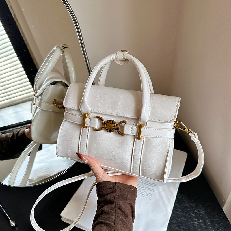 Korean Style Elegant Niche Evening Bag For Women 2026 New Minimalist Handbag Small Square Bag Commuter Shoulder Bag - Thumbnail 6