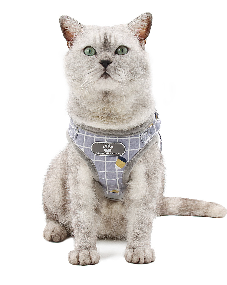 New Vest Type Leash Reflective Pet Chest Harness Wholesale display picture 1