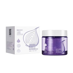 Qingling パープルオニオンコットンパッドエッセンス保湿トナー美白修復エッセンスコットンパッドクレンジング黒ずみ
