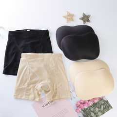 European and American fake butt safety pants to enlarge buttocks and crotch, butt lifting panties, women's body shaping and tummy control pants