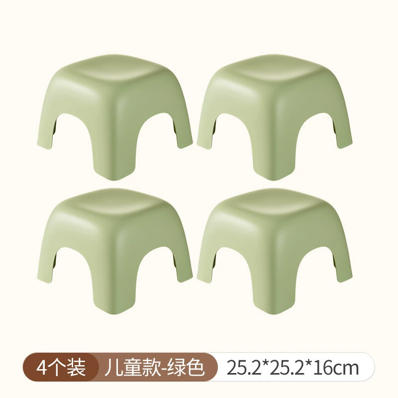 Детский пластиковый неслепитальный/non-slip детский cartoon footstool?