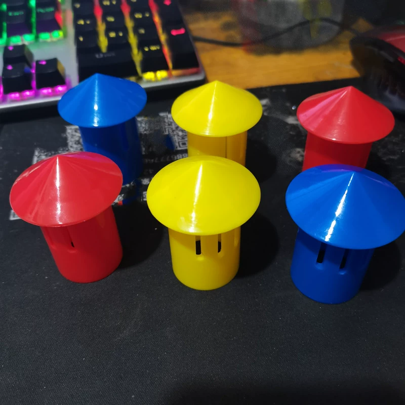 Труба центрального кондиционирования 25, водопроводная труба для конденсации, вентиляционная крышка, выхлопная крышка, дышащая крышка водопроводной трубы, красный, желтый, синий, белый