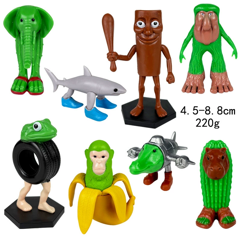 Фигура Шанхай Jing Tralala деревянная палочка-человек, assorted characters, пакет OPP, 0,4 кг