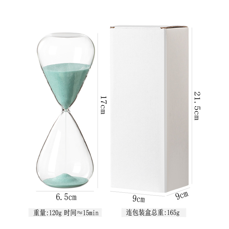 Reloj de arena cónico azul - Pequeño