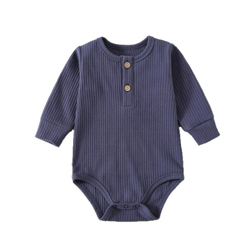 Newborn baby onesie with long sleeves, crawling suit for autumn and winter, baby clothing, crawling outfit