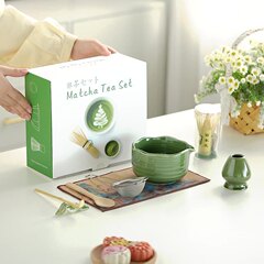 日式抹茶茶具套装陶瓷抹茶碗茶道配件打抹茶工具搅拌器茶筅套装
