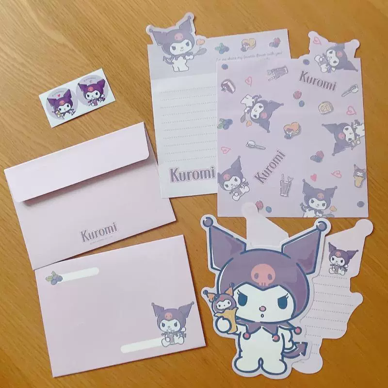Мультяшный инопланетянин Инью Paper Patch Комбинированный набор японской Колома Жаде корицы Мертоти письмо подписание бумаги
