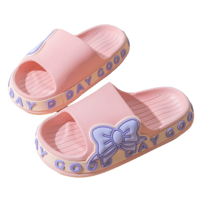 Летняя новая мультяшная мягкая подошва родительских туфель для ношения на улице дома дома открытый сандалии женские противоскользящие оптом