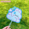 Genuine cartoon summer cute small handheld plastic handle