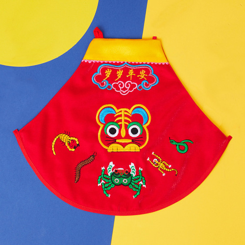 Baby one-year-old dress boy scratching Zhou Tang full month hundred days baby summer thin bellyband female bib TZ211