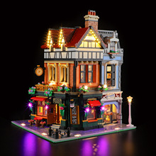 YEABRICKS�����ָ�LED����10350Ӣ�׽ֽǻ�ľ�ƽ־���ƴװ���