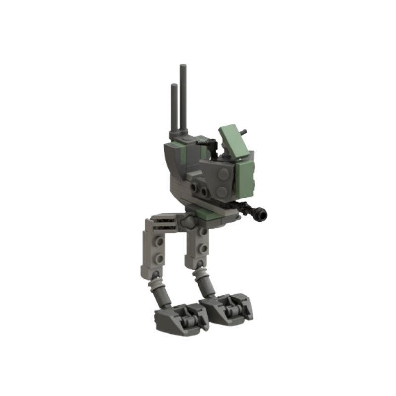 Mecha Baustein Spielzeug Mini Modell Pädagogisches Set_voghion.com