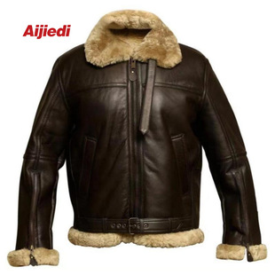 Jacket Aliexpress Cross-Border Coat Fleece Men's Top Faux Fur Amazon 2022 Fur Integrated Thickened