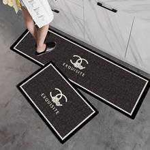 现代简约软硅藻泥厨房组合垫吸水防滑耐磨耐脏易打理脚垫厂家批发