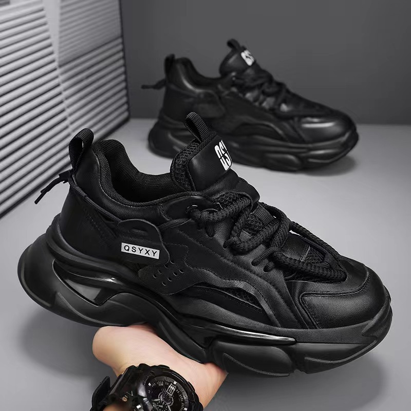 Herren Herbst 2023 neue High-End atmungsaktive Sport-Dad-Auflösung Herren dicke Sohlen Arbeit und Freizeit trendige Schuhe_voghion.com