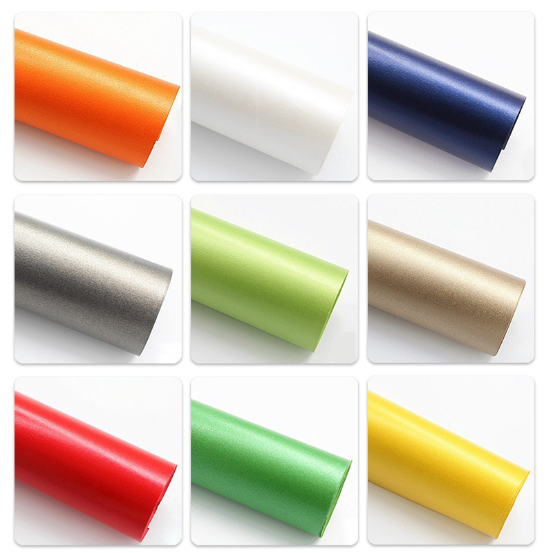 120g shiny metal beads special paper, colored art paper with glossy white beads, red envelope card beads with glossy artistic paper