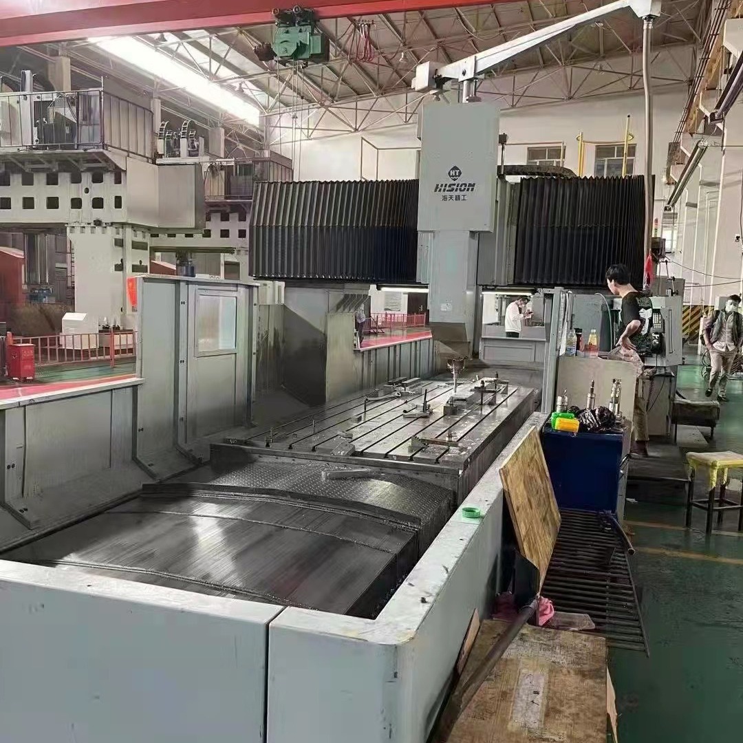 CK5116(1.6米)滑枕数控立车，设备导轨很好，海天龙门加工中心