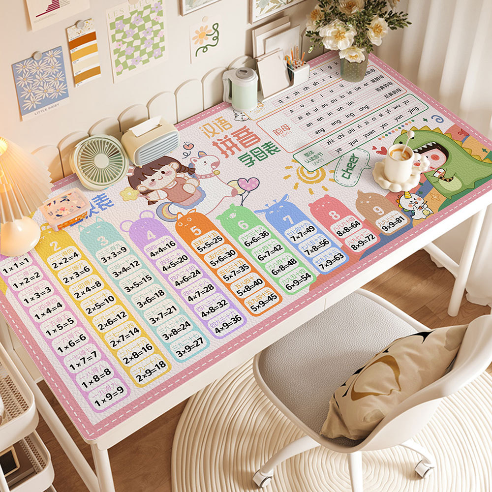 almohadilla de escritorio para proteger los ojos para estudiantes de primaria mesa de estudio infantil almohadilla de protección de escritorio especial friable tela de escritorio de computadora