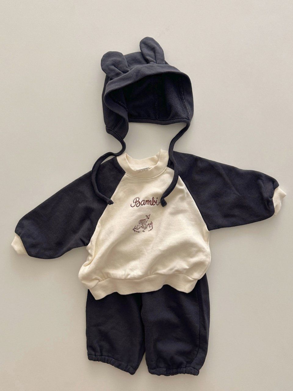 Conjunto de Ropa de Bebé de Estilo Coreano de Primavera, 25 Piezas, Bordado de Ciervo Pequeño, Conjunto de Tres Piezas para Niños Pequeños, Conjunto de Camiseta de Manga Larga para Bebé