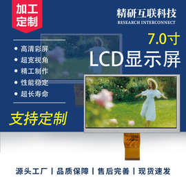 LCD液晶屏1024*600高清点阵屏IPS全视角RGB接口工业 工控