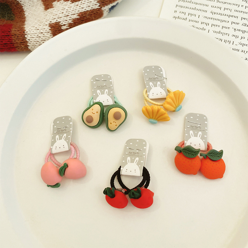 Lazos de cabello elásticos para niñas, coloridos y suaves, alta elasticidad, accesorios infantiles al por mayor