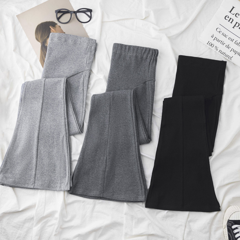 Maternity Versatile Spring and Autumn Style Outerwear Elegant New Autumn Outfit Flared Pants Loose Autumn Thin Leggings Autumn