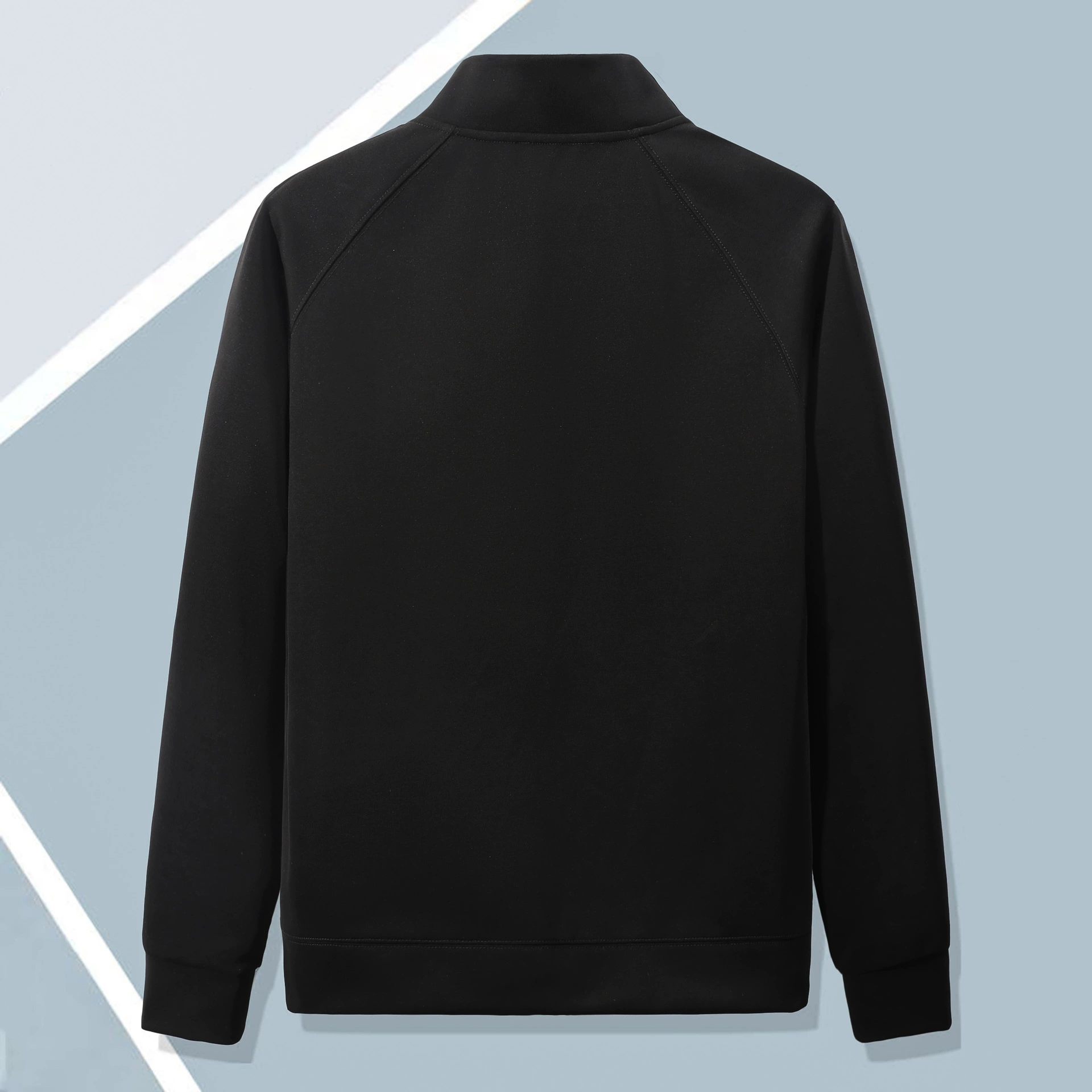 Sports long-sleeve, windproof travel sweatshirt with zipper, for running, sun protection
