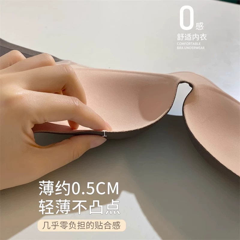 Summer thin underwear, supporting bra with steel rings, plus size