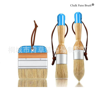 �S��ֱ����ˢ�Aˢ������chalk paint brush ��ľ�i���L����Ϟ�Pˢ