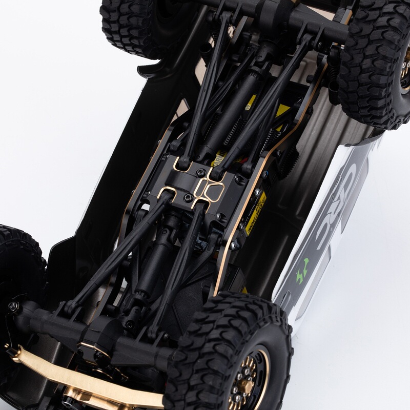 クライミングカーアキシャル 1/24 SCX24 アップグレードアクセサリー用真鍮センタースキッドプレート|undefined