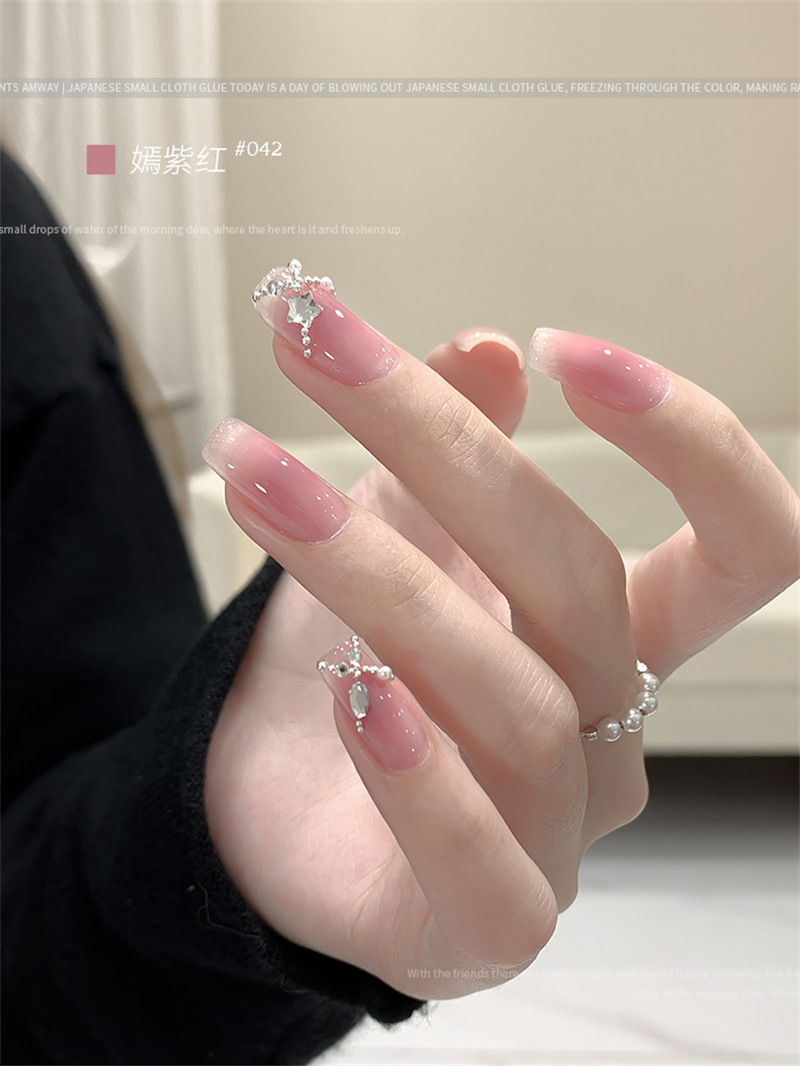 KaSi fototerapia Esmalte de uñas pegamento 2023 nueva primavera y el verano popular blanco lechoso nude rojo cereza salón especial