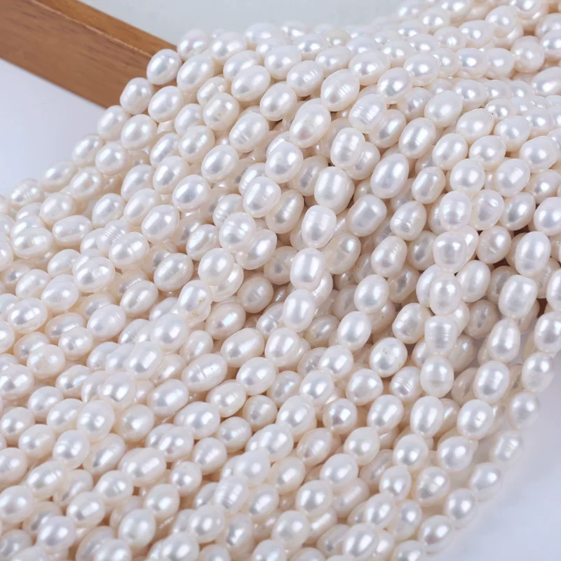 organic beads from pearl, accessory, necklace, 9mm, DIY