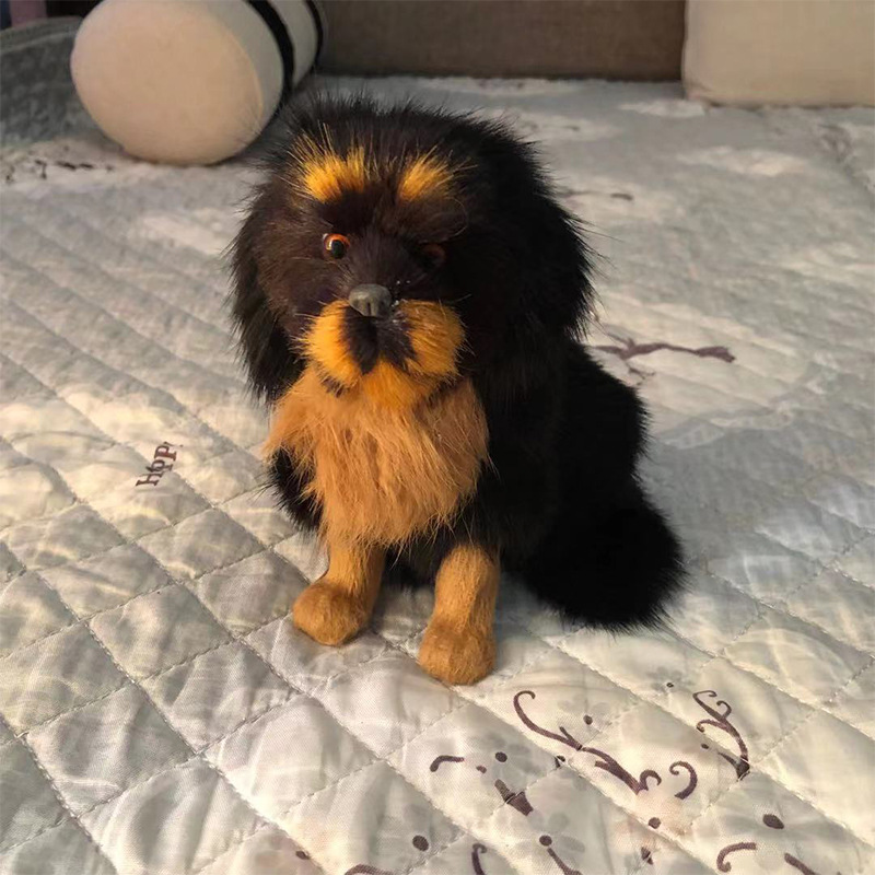 創意家居擺設仿真藏獒攝影擺件教學模型 藏獒犬狗動物模型裝飾品
